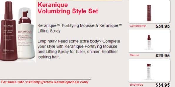 Keranique Thicker Fuller Hair Kit