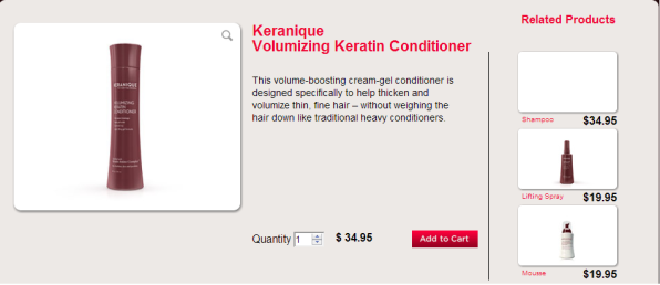 Keranique Volumizing Keratin Conditioner