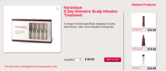 Keranqiue 8 Day Intensive Scalp Infusion Treatment